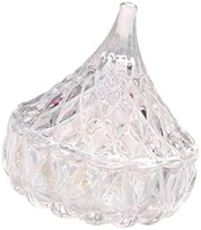 Dappen čaša za suđe sa posudom sa poklopcem, akrilna čaša za tečnost kristalno čista staklena posuda, prozirna Nail Art Dappen posuda
