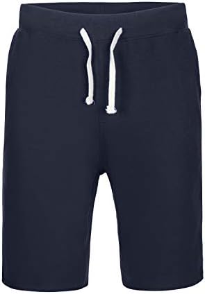 Premium Wear Muška ležerna mekana pamučna elastična i nacrtavanje runa Jogger teretane Aktivne džepove kratke hlače