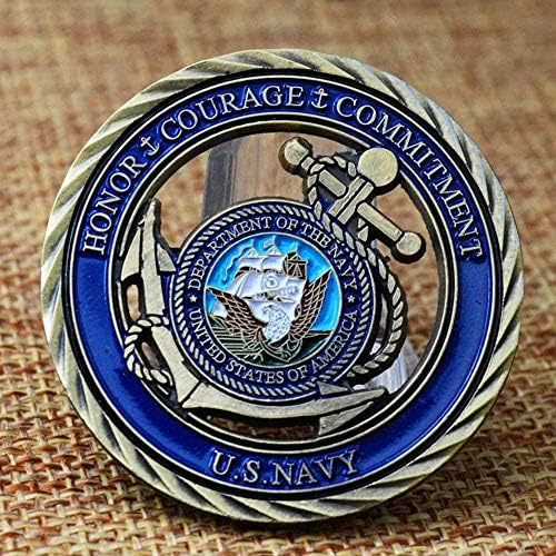Patpaw Challenge Coin U.S. Tvrtke mornarskog jezgre kovanica zanatske veteranske poklone za Airman