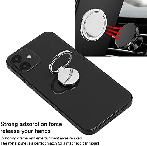 Grip prsten za mobilne telefone, držač zvona telefona, prst Kickstand, držač za rotaciju od 360 °, za magnetni automobil, elegantan