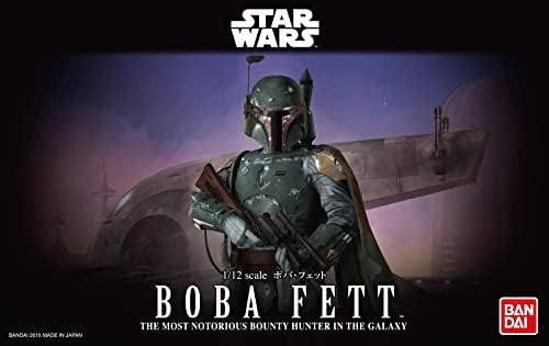 Bandai Hobby-Ratovi Zvijezda-Boba Fett, Bandai Spirits Hobby 1/12 Komplet Plastičnih Modela