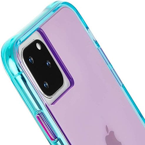 Case-Mate - Teška Neon - Slučaj za iPhone 11 Pro max - 6,5 inča - ljubičasta / tirkizna neon