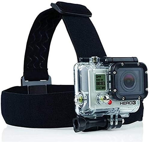 Navitech 8 u 1 akcijski dodatak za fotoaparat Kombo komplet sa crvenim futrolom - kompatibilan je s Goextreme Barracuda 4K akcijskom kamerom