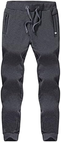 Muške modne ležerne dukseve, muškarci plus veličine kašmirske ruke obložene su aktivnim pantalonama za debele ravne hlače sa džepovima