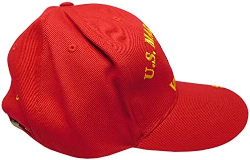 Veteran marinaca EGA Semper Fi Crvena pamučna Podesiva vezena kapa za Bejzbol zvanično licencirana CP00313