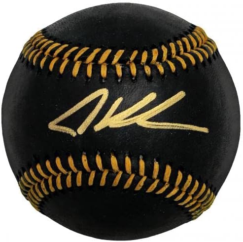 Adley Rutschman Autografirani službeni Crni MLB bejzbol Baltimore Orioles Fanatics Holo Stock 212263 - AUTOGREM BASEBALLS