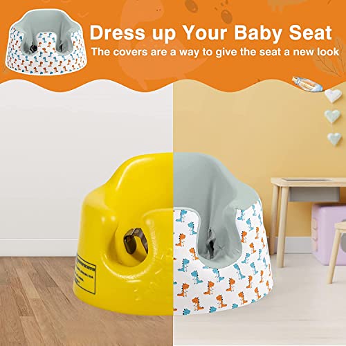 Zooawa Poklopac sjedala Kompatibilan s bračnim sjedalom, dječje stolice zaštitnik za bebe poklopca za dječjeg materijala za pranje,