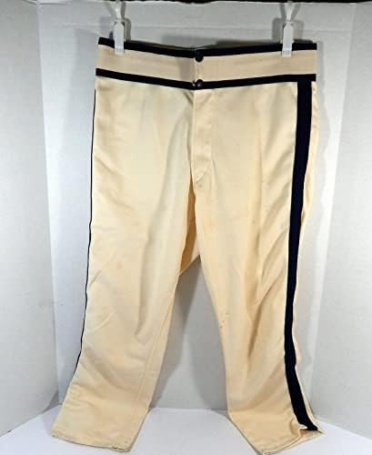 1987 Houston Astros Mark Bailey 6 Igra Polovne bijele hlače 37-38-38 DP36433 - Igra Polovne MLB hlače