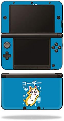 MightySkins koža kompatibilna sa Nintendo 3DS XL-Corgi Kawaii / zaštitni, izdržljivi i jedinstveni poklopac za omotavanje vinilnih