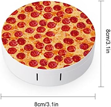 Pizza Mesni uzorak Kontakt Objektiv putovanja, prijenosna kontakt kutija sa ogledalama za uklanjanje alata za uklanjanje rješenja