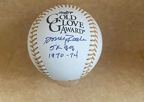 Doug Rader Astros 5x GG 1970-74 potpisali zlatni rukavi za bejzbol JSA UU19959