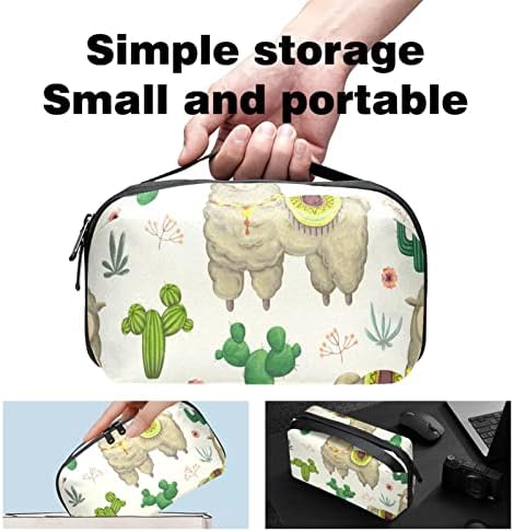 Prijenosni elektronski Organizator torbica Torbe Cactus Alpaca putni kabl torba za skladištenje tvrdih diskova, USB, SD kartica, punjač, Power Bank, slušalice