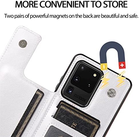 SINQERISHT slatka Avocado Flip kožna torbica za novčanik za Samsung Galaxy S21 Plus futrola za telefon sa Pu držačem za kartice, dvostruka magnetna kopča otporna na udarce zaštitni poklopac