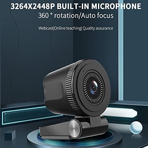 Uxzdx CUJUX Web kamera 4K autofokus Web kamera sa mikrofonom 800W piksela web kamera USB kamera mreža za računar / pc / Laptop
