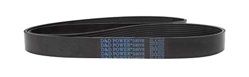 D & D Powerdrive 580J9 Poly V pojas, 9 traka, guma