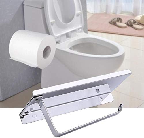 N / a kupaonica WC konopci za papir za papir Zidni nosač od nehrđajućeg čelika Kupaonica WC papirnati držač telefona kutije za tkivo