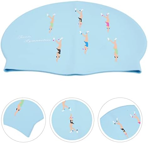 BESPORTBLE kapa za plivanje plivački šešir Unisex silikonska kapa za plivanje za odrasle anti-Skid kapa za kupanje kupanje kape za