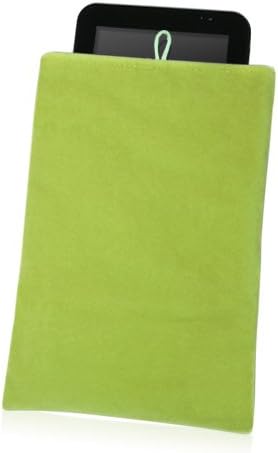 Boxwave futrola za AVTEC AVT-XHD070-Pro - baršunasto torbice, meka velur tkanine torbice sa crtežom - podebljana narandžasta