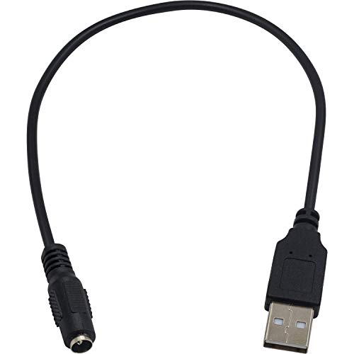 TUTTEK USB do DC kabla, 5,5x2,1 mm 5V DC kabel za punjenje napajanja, elektronics barel priključci USB 2.0 A muški do DC 5,5 mm x