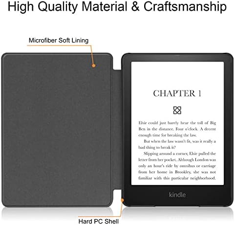 Slimshell Case za potpuno novi Kindle-lagani Premium zaštitni poklopac od PU kože sa automatskim spavanjem / buđenjem , omot za knjige
