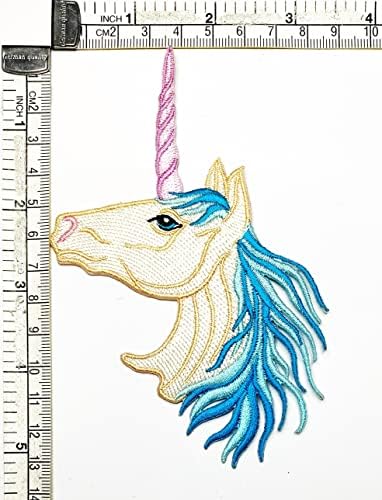 Kleenplus 3kom. Sparkling Unicorn Cartoon djeca Djeca modni Patch naljepnica Craft zakrpe DIY aplikacija vezeni šije željezo na Patch