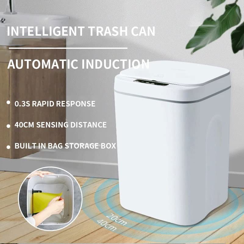 Doubao Inteligentna indukcijska kamena kamena može automatski indukcijsko smeće može kuhinja spavaća soba električni touch kantu za