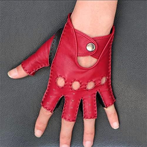 N / A muške kožne rukavice zapešće rukavice sa pola prsta muške rukavice bez prstiju rukavice za vožnju
