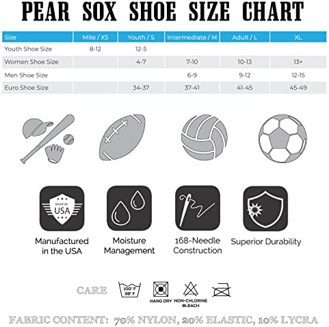 Pear Sox Striped OTC bejzbol, softball, nogometne čarape bijela, srebrna, šumska zelena