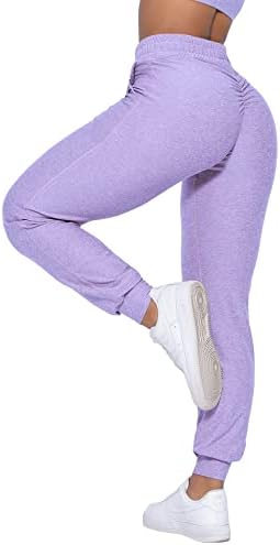 WEADFAIRY ženske dukseve visokih struka YoGa Crckstring gamaše ugodnim joggerima sa džepom
