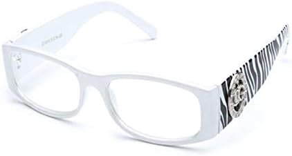 IG Unisex Clear Lens Plastične modne naočale