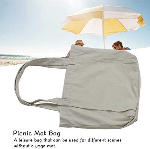 Socobeta Yoga torba, pamučna posteljina multifunkcionalna lagana  Yoga & nbsp;prostirka & nbsp;držač prenosiv za teretanu za putovanja