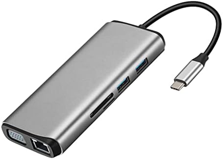 Dloett 11 u 1 USB C čvorištu, priključna stanica, tipa C Multiprti adapter za / pro / air / imac Type C uređaj