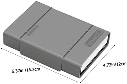 Zerodeko 5pcs kutija za zaštitu tvrdog diska Pp Torba za skladištenje otporna na udarce