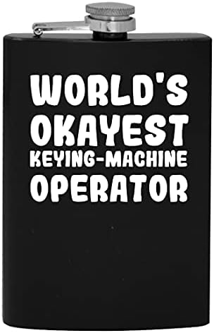 Svjetski Okaying-operater mašine-8oz Hip tikvica za piće