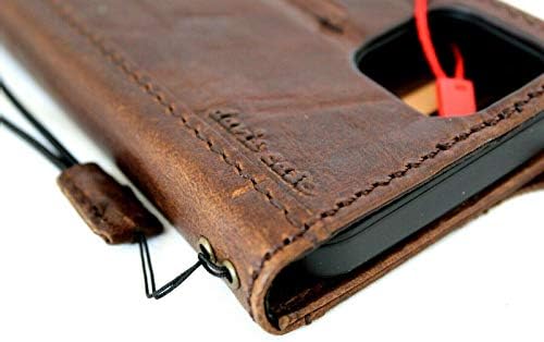JAFO torbica od prave prirodne kože za iPhone 12 novčanik za knjige ručno rađeni klasični poklopac Luksuzni ID prozor držač kreditnih