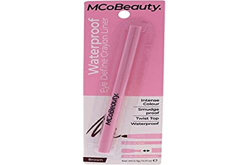 MCoBeauty Vodootporan Eye Define Crayon Liner-Lagano Klizi Kako Bi Stvorio Preciznu, Intenzivnu Liniju - Za Pigment Koji Dugo Nosi