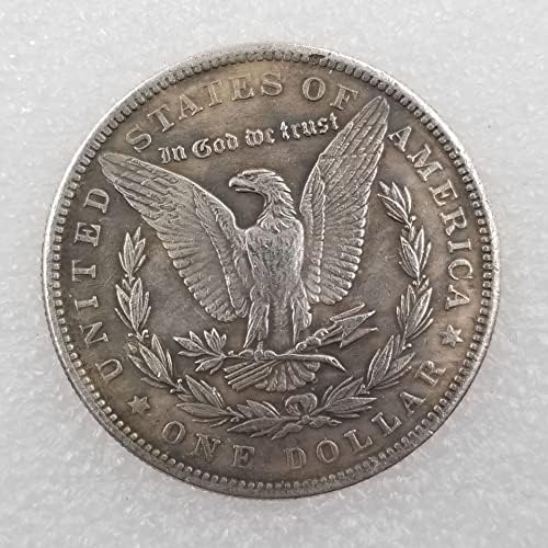 Starinski zanati 1878 p mesinganski srebrni morgan izrađen stari srebrni dolar u stranom srebrnom dolaru antikvitet