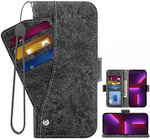 Fansipro novčanik Folio futrola za Cubot Note 9, premium PU Koža Slim Fit poklopac za Note 9, 5 slotova za kartice, 1 prozirni Slot