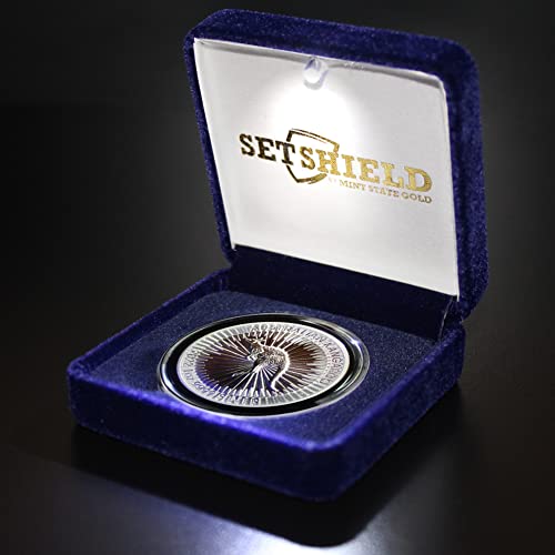 2015 - PREDSTAVLJA 1 OZ Australian Silver Kengur Coin sa LED LIT prezentacijom i potvrdom o autentičnosti 1 USD