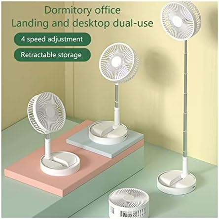 Dfsyds Fan-prijenosni električni ventilator sklopivi pogodan Mini električni ventilator USB za punjenje na uvlačenje Kat početna