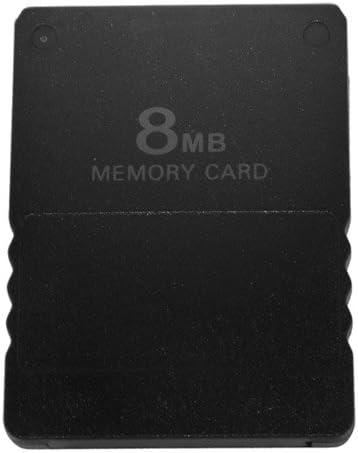 Skque 8MB igra Save memorijska kartica za Sony PlayStation 2 PS2, Crna
