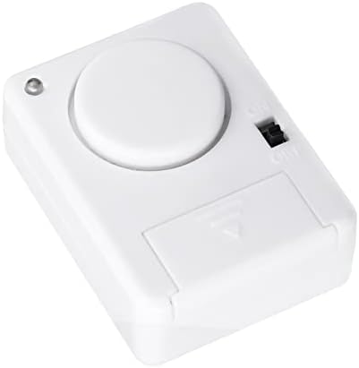 Yardwe 1pc Mini vibracijski Alarm kućni prozori višenamjenski Alarm sigurnosni Alarm zvuk alarma vrata alarmni senzor bijele plastike