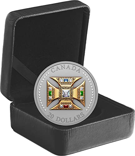 2023 de Edward Crown Powercoin St Silver Coin 20 $ CANADA 2023 31,39 GR DOKAZ