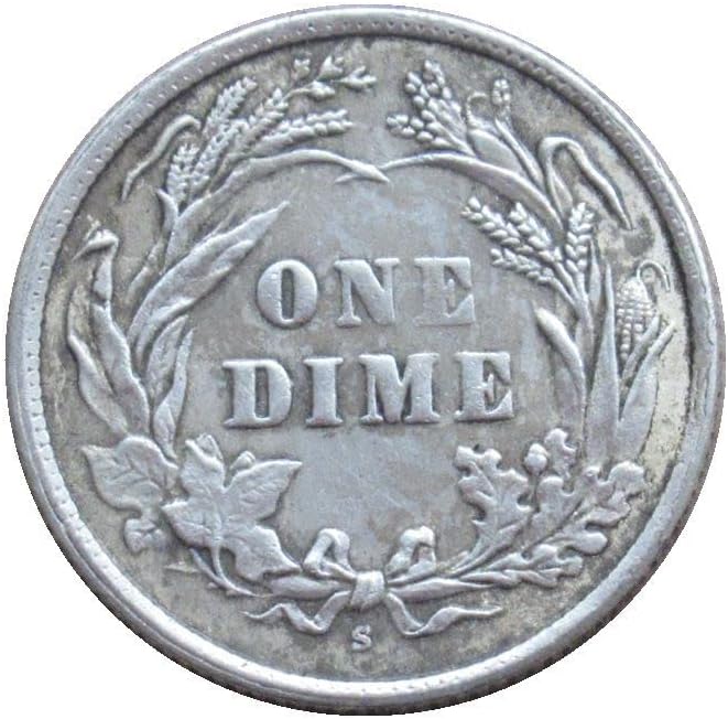 Američki Barber 10 Cent 1892 Srebrna reproduktivna kovanica
