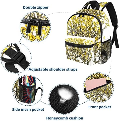 VBFOFBV ruksak za laptop, elegantan putnički ruksak casual paketa za muškarce za muškarce, japanski zlatni cvijet trešnje cvjeta
