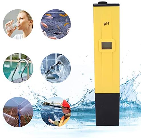 Fafeicy PH meter tester, abs digitalni pH metar ispitivač, za testiranje hidroponike Bazen Kvalitet vode, 0,014,0 pH, sa automatskom