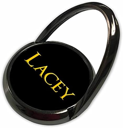 3Droza Lacey WightPread Dama u Americi. Žuta na crnoj šarmu - telefonske prstenove