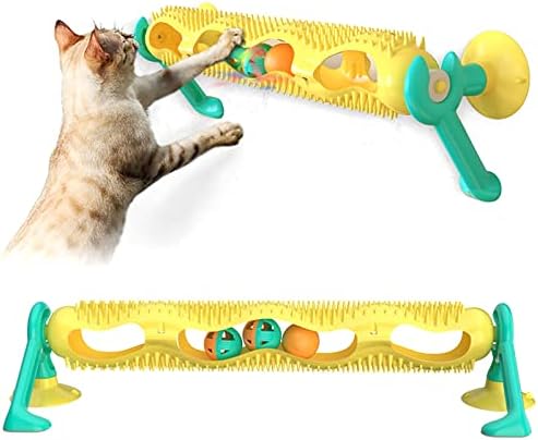 Peyamii Pet Cat Edukativne igračke, Track Ball Toys Mačka je pogodna za mačke i pseće kunjare obrazovne igračke