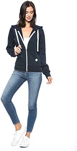 Urban izgled Ženska aktivna ručka dugih rukava Zip up hoodie sa plus veličinom