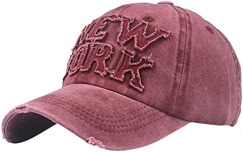 Original Vintage New York Hat Američka bejzbol kapa za žene Muškarci opranu nevolje za podesive tate Hat Team Baseball Hat